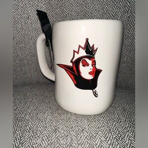 RAE DUNN Disney Villains “MIRROR, MIRROR” Double Sided The Evil Queen Mug NEW